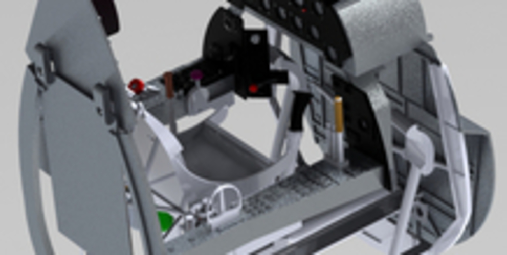 Corsair F4U cockpit For carf Model or other Corsair brandt 3D Print 483072