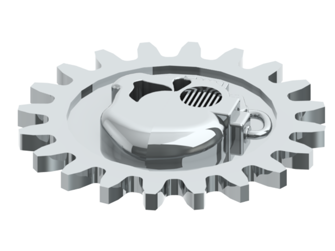 Adeptus mechanicus logo 3D Print 48308