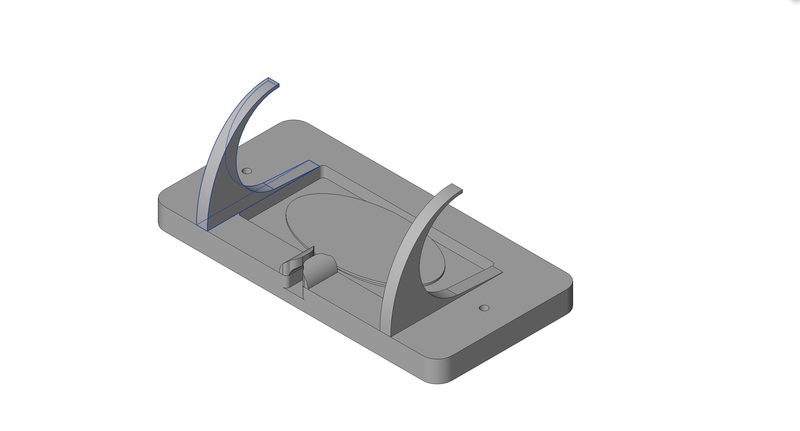 Wall mount for a JBL Bluetooth Flip 5 speaker