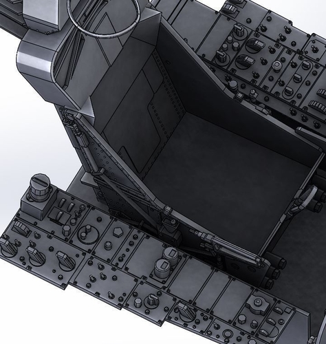 F104 Starfighter internal cockpit Stl files only 3D print model 3D Print 483132