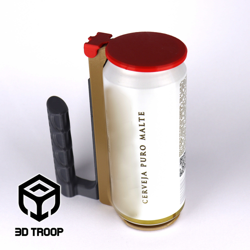 AUTOMATIC CAN HOLDER 470ML 3D Print 483156