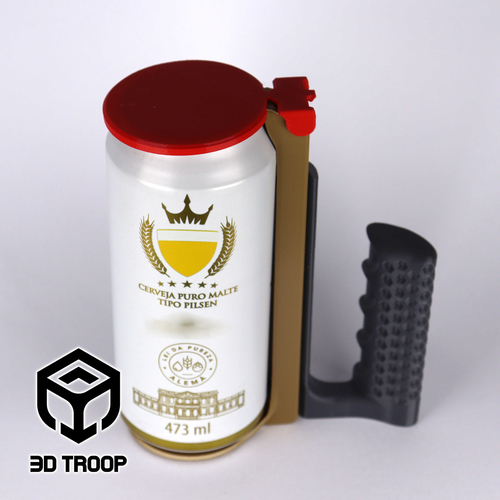 AUTOMATIC CAN HOLDER 470ML 3D Print 483157