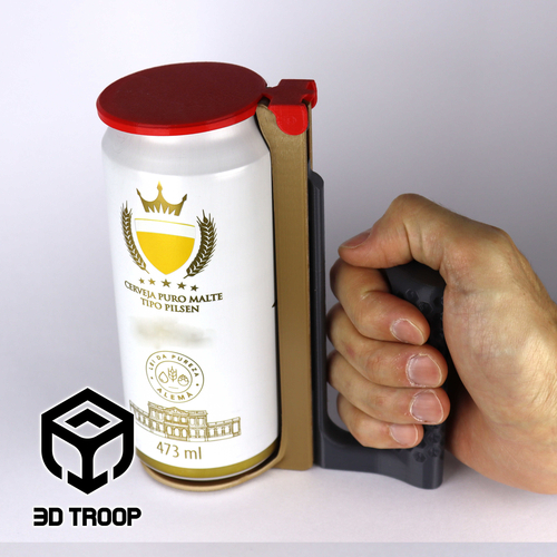 AUTOMATIC CAN HOLDER 470ML 3D Print 483158