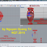 UEFA Euro CUP Trophy by NQT.2015 - Thumbnail 1