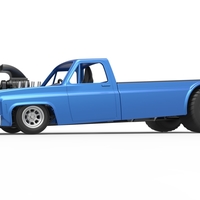 Pulling truck 2wd Scale 1:25 - Thumbnail 2