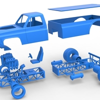 Pulling truck 2wd Scale 1:25 - Thumbnail 15