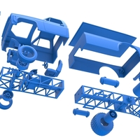 Pulling truck 2wd Scale 1:25 - Thumbnail 16