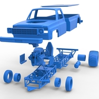 Pulling truck 2wd Scale 1:25 - Thumbnail 17