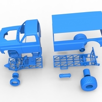 Pulling truck 2wd Scale 1:25 - Thumbnail 19