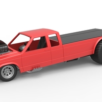Pulling truck 2wd 2 Scale 1:25 - Thumbnail 1