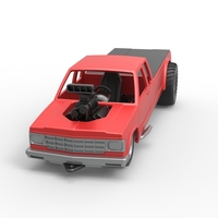 Pulling truck 2wd 2 Scale 1:25 - Thumbnail 4