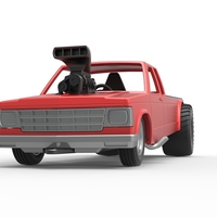 Pulling truck 2wd 2 Scale 1:25 - Thumbnail 5