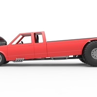 Pulling truck 2wd 2 Scale 1:25 - Thumbnail 8