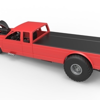 Pulling truck 2wd 2 Scale 1:25 - Thumbnail 11
