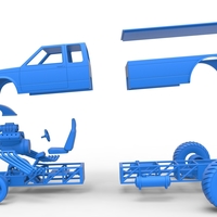 Pulling truck 2wd 2 Scale 1:25 - Thumbnail 18