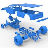 Pulling truck 2wd 2 Scale 1:25 - Thumbnail 20