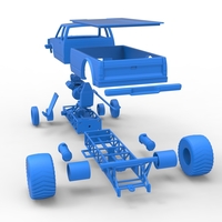 Pulling truck 2wd 2 Scale 1:25 - Thumbnail 21