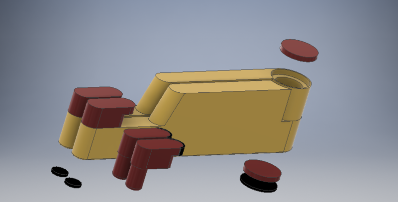 Folding phone stand.