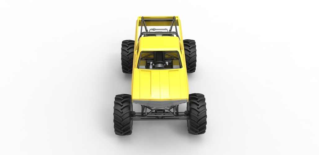 Mud truck Scale 1:25 3D Print 483463