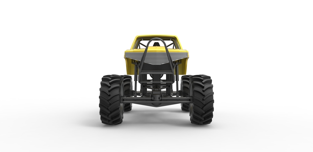 Mud truck Scale 1:25 3D Print 483464