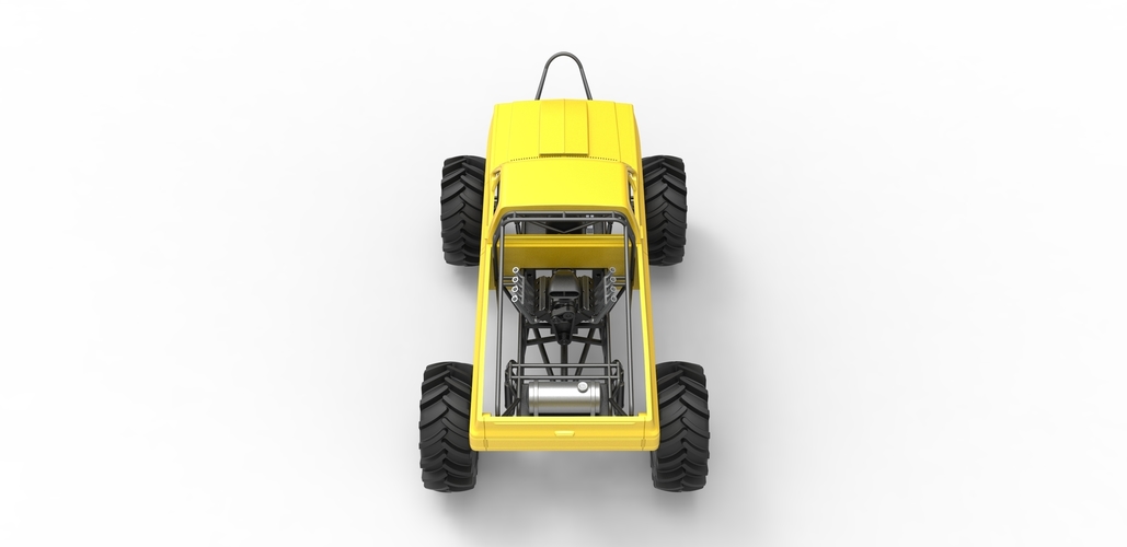 Mud truck Scale 1:25 3D Print 483470