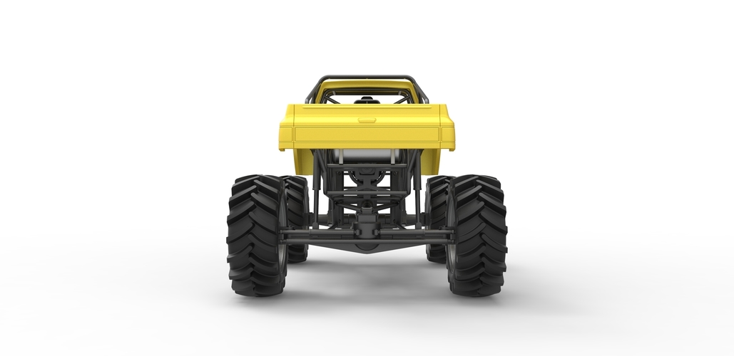 Mud truck Scale 1:25 3D Print 483471