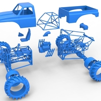 Mud truck Scale 1:25 - Thumbnail 14