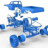 Mud truck Scale 1:25 - Thumbnail 20