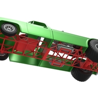 Jet pulling truck 2wd Scale 1:25 - Thumbnail 3