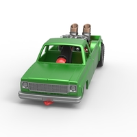 Jet pulling truck 2wd Scale 1:25 - Thumbnail 4