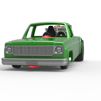 Jet pulling truck 2wd Scale 1:25 - Thumbnail 5