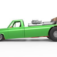 Jet pulling truck 2wd Scale 1:25 - Thumbnail 8