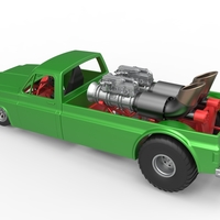 Jet pulling truck 2wd Scale 1:25 - Thumbnail 11