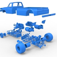 Jet pulling truck 2wd Scale 1:25 - Thumbnail 21