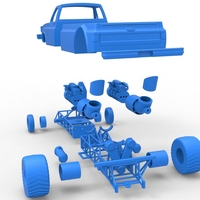 Jet pulling truck 2wd Scale 1:25 - Thumbnail 22