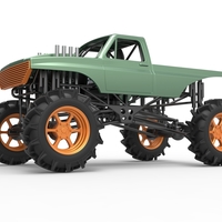 Mud truck 2 Scale 1:25 - Thumbnail 2