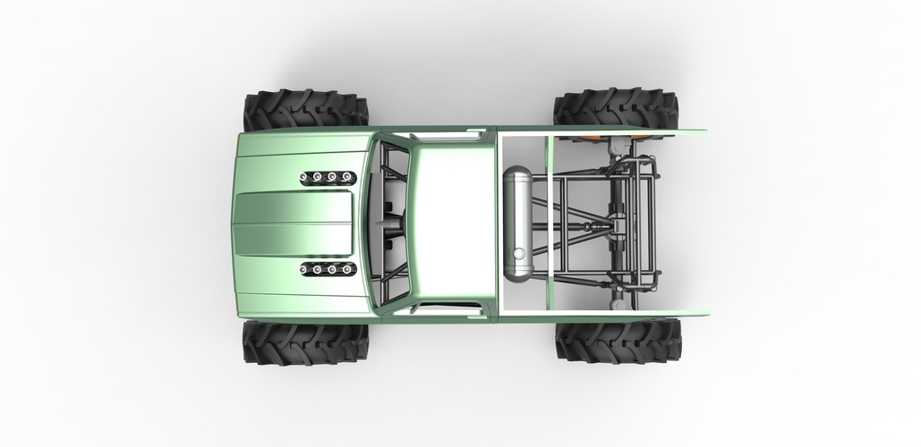 Mud truck 2 Scale 1:25 3D Print 483530