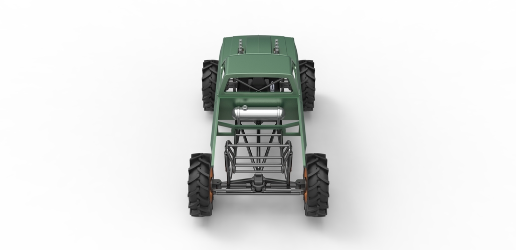 Mud truck 2 Scale 1:25 3D Print 483533