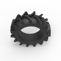 Offroad tire 38 Scale 1:25 - Thumbnail 6