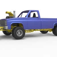 Pulling truck 4wd Scale 1:25 - Thumbnail 2