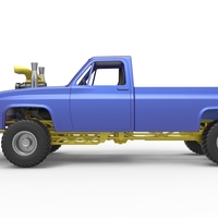 Pulling truck 4wd Scale 1:25 - Thumbnail 7