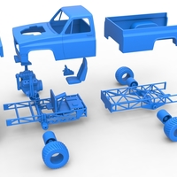 Pulling truck 4wd Scale 1:25 - Thumbnail 14