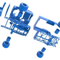 Pulling truck 4wd Scale 1:25 - Thumbnail 15