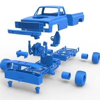 Pulling truck 4wd Scale 1:25 - Thumbnail 16