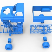Pulling truck 4wd Scale 1:25 - Thumbnail 18