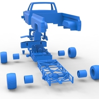 Pulling truck 4wd Scale 1:25 - Thumbnail 20