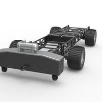 Chassis of 4wd pulling truck Scale 1:25 - Thumbnail 4