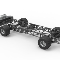 Chassis of 4wd pulling truck Scale 1:25 - Thumbnail 11