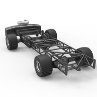 Chassis of 4wd pulling truck Scale 1:25 - Thumbnail 12