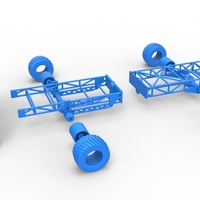 Chassis of 4wd pulling truck Scale 1:25 - Thumbnail 15